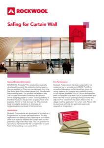 Rocksafe Plus Safing for Curtain Wall (Singapore only)