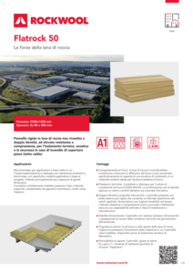 Scheda tecnica: Flatrock 50