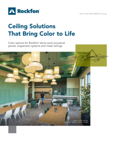 Ceiling Solutions That Bring Color to Life Brochure