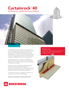 Curtainrock 40 info technique