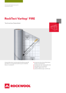 Datenblatt RockTect Varitop Fire