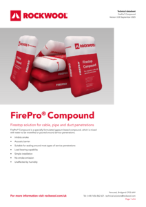 FirePro  Compound Datasheet