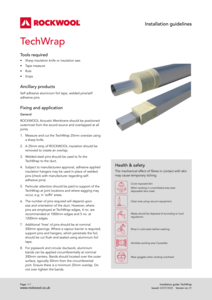 TechWrap installation guide