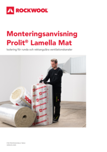 Prolit Lamella Mat Monteringsanvisning SE