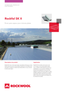 Fiche Technique Rockfol SK II