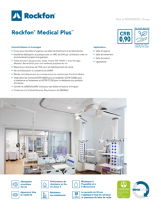 Rockfon® Medical Plus™ Datasheet FR